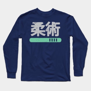 Japanese Kanji Jiu-Jitsu Long Sleeve T-Shirt